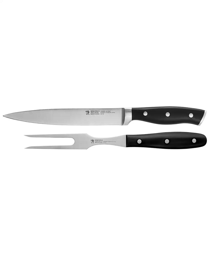 ZWILLING HENCKELS Forged Accent 2 Piece Carving Set