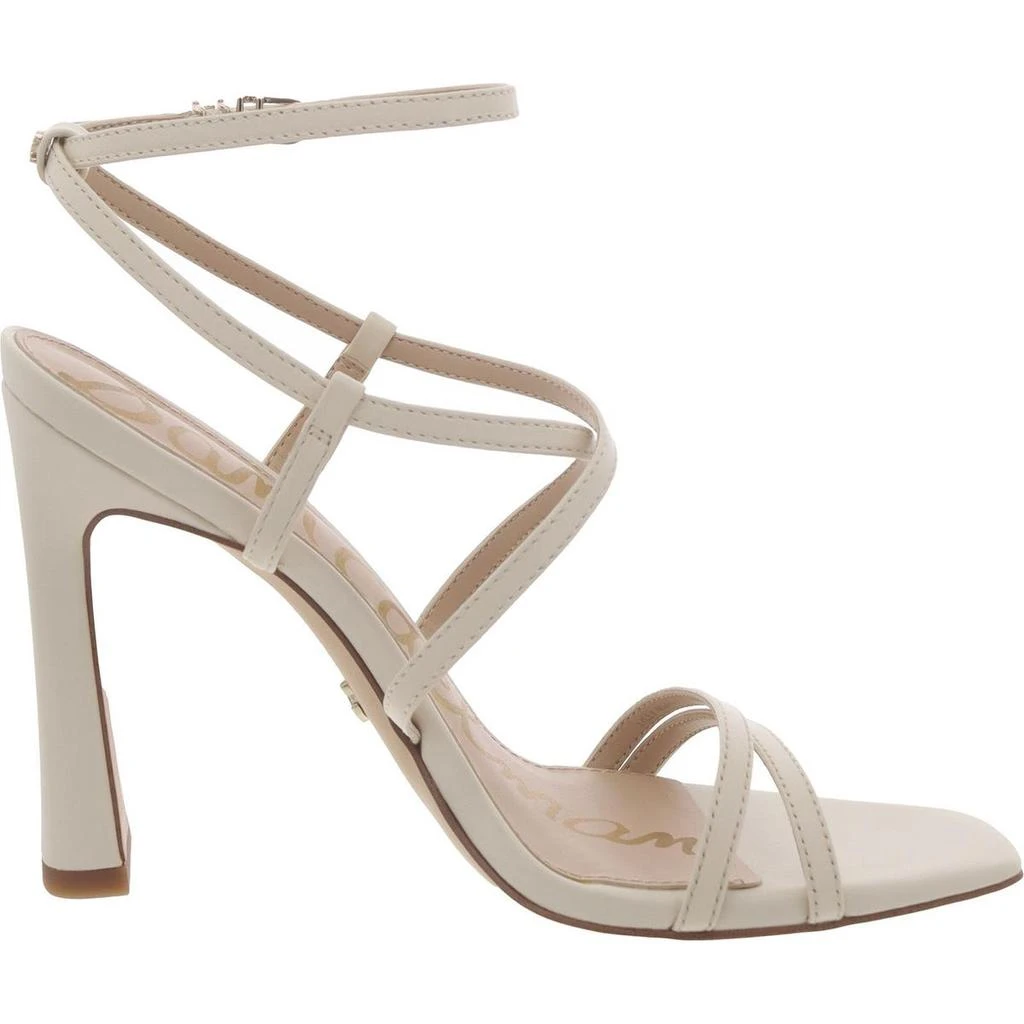 Sam Edelman Lilly Womens Leather Ankle Strap Heels 3