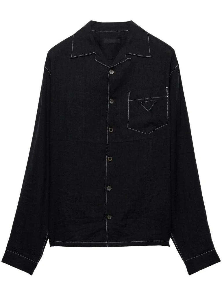 Prada Prada Linen Shirt 1