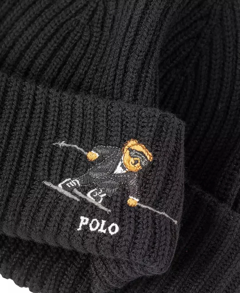 Ralph Lauren Men's Ski Bear Beanie 2
