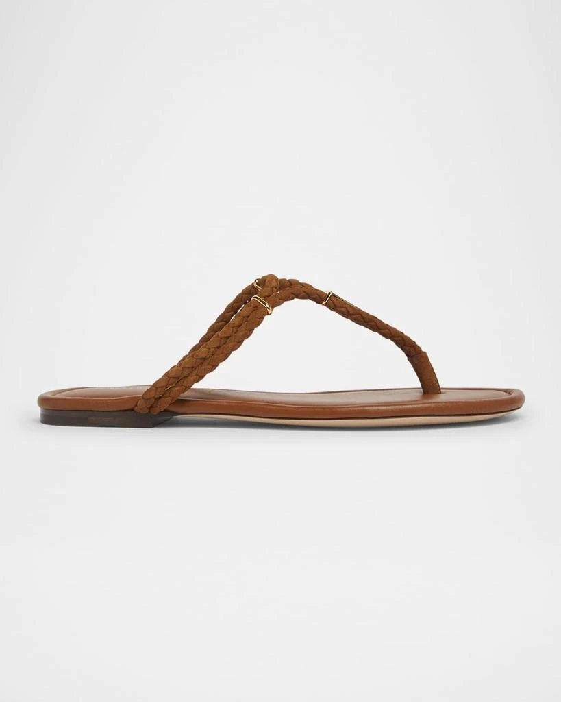 Tom Ford Lily Suede Thong Sandals 1