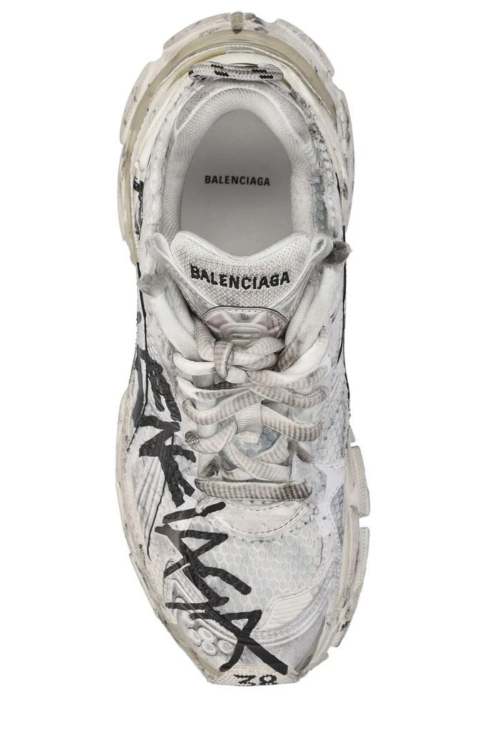 Balenciaga Balenciaga Logo Printed Lace-Up Sneakers 4