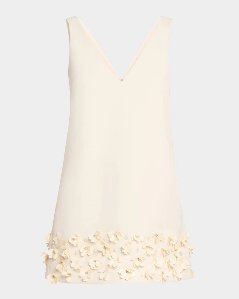cute flowy mini dresses Avec Les Filles Women's Tropical Satin Asymmetric Drape Mini Dress - Birds of Paradise