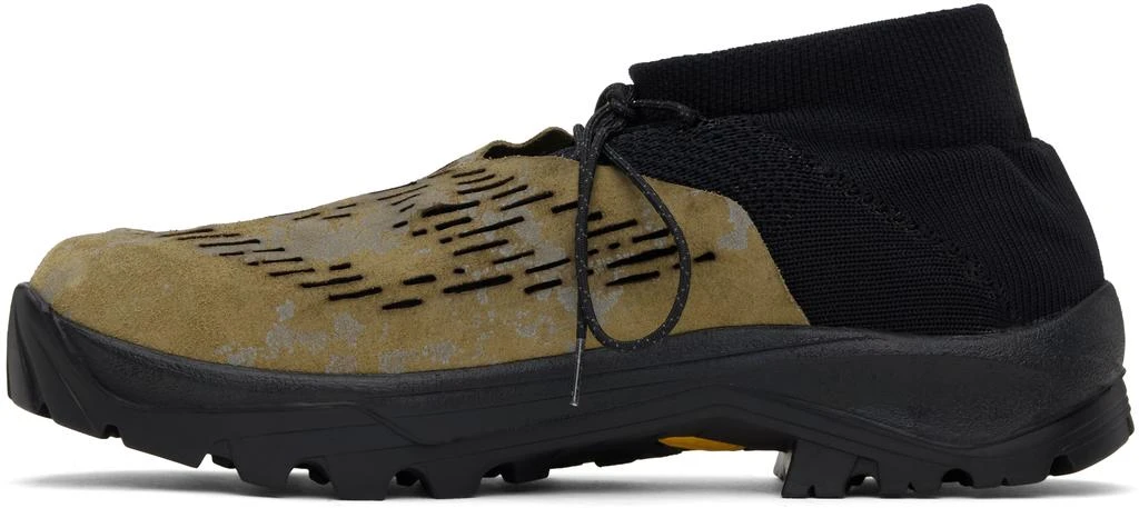 Demon SSENSE Exclusive Black & Khaki Cambriana Sneakers 3