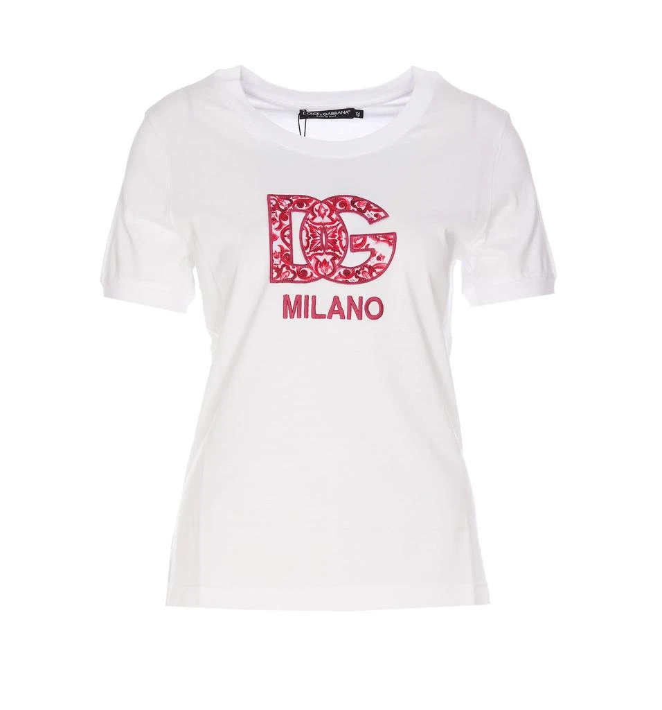 Dolce & Gabbana Dolce & Gabbana DG Logo Patch Jersey T-Shirt 1