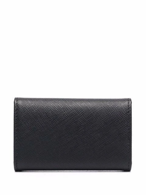 Prada Prada Logo Plaque Tri-Fold Key Case 2
