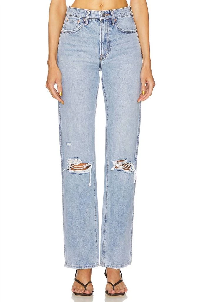 GRLFRND Grlfrnd - SARA SUPER HIGH RISE SLIM STRAIGHT JEAN 1