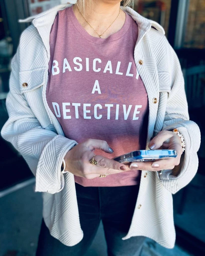 Ruby’S Rubbish Ruby’S Rubbish - Basically a Detective Tee 2