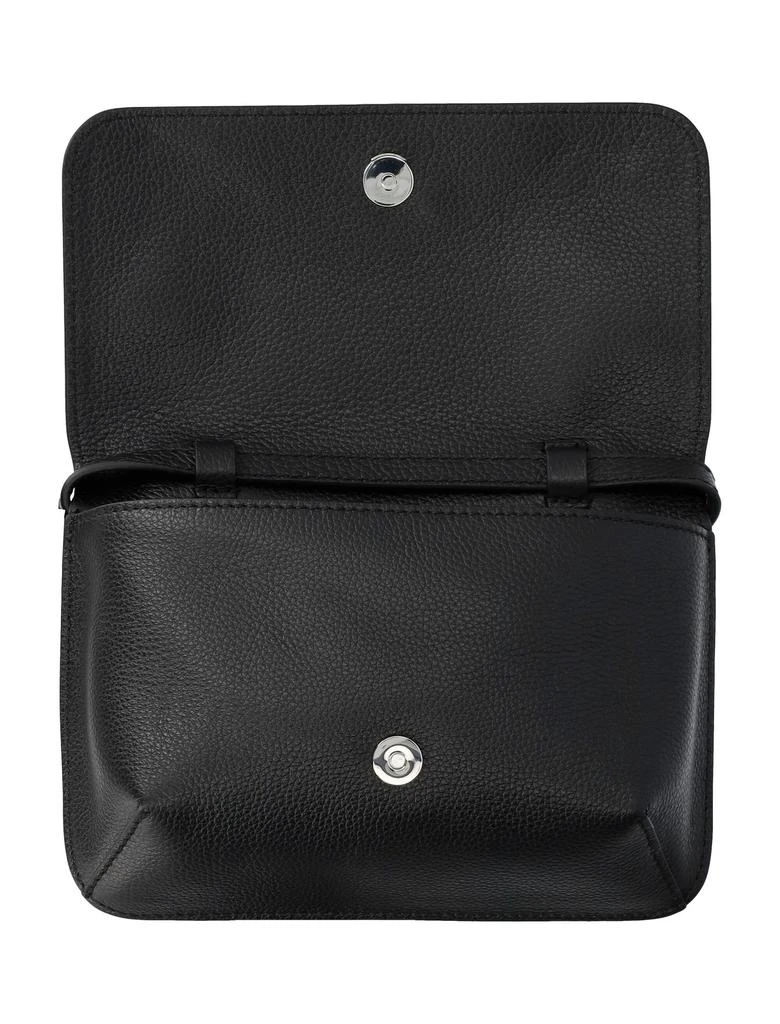Marni Marni Logo-Embroidered Foldover Top Belt Bag 5