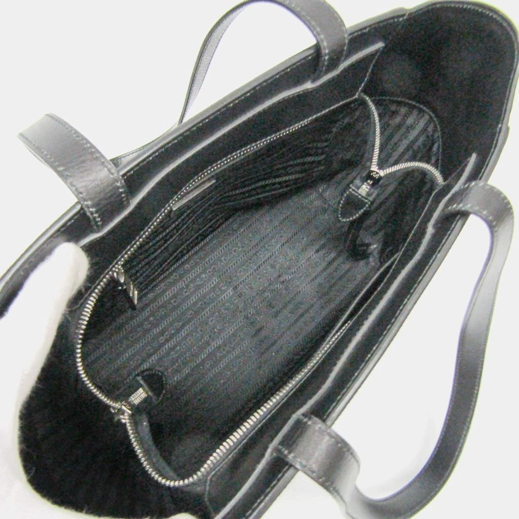 Prada Prada Black Saffiano Leather Tote Bag 8