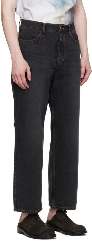 ADER error Black Significant Tag Jeans 2