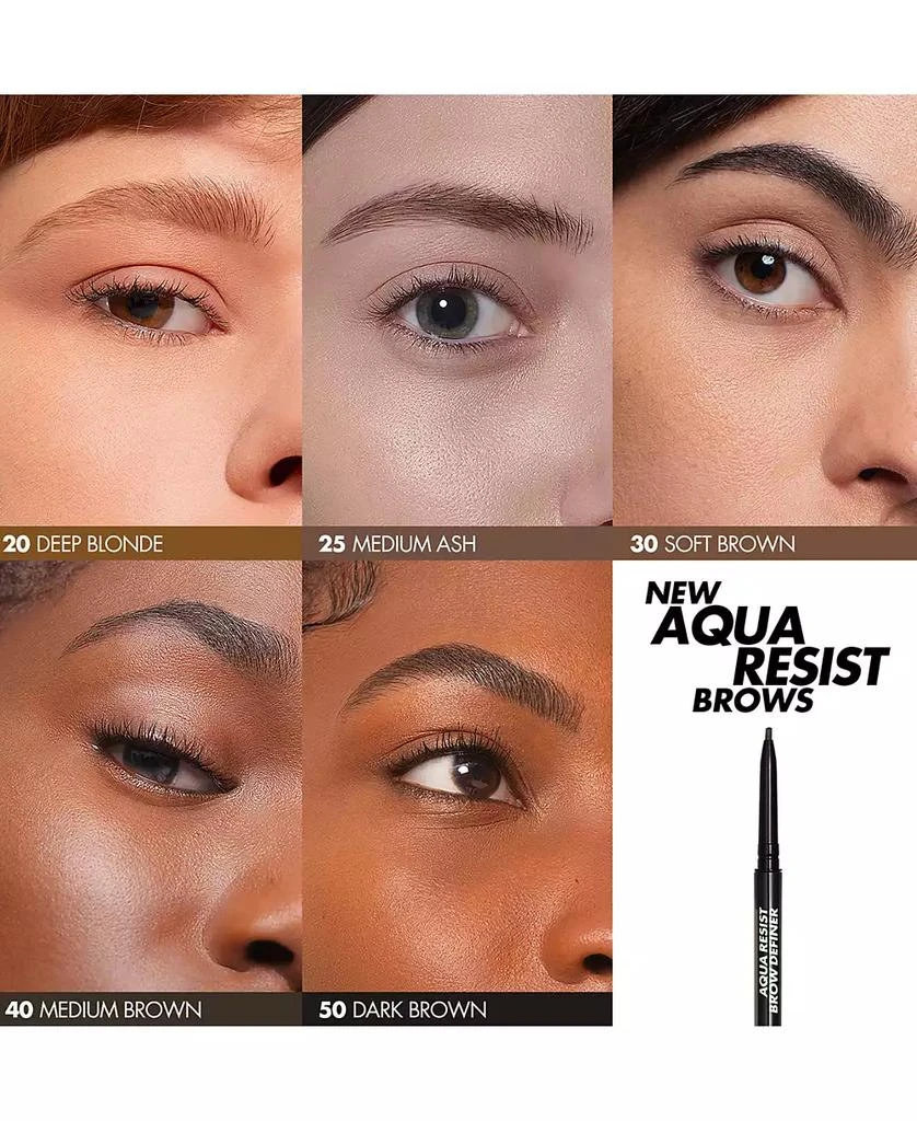 Make Up For Ever Aqua Resist Brow Filler Waterproof Eyebrow Pencil 4