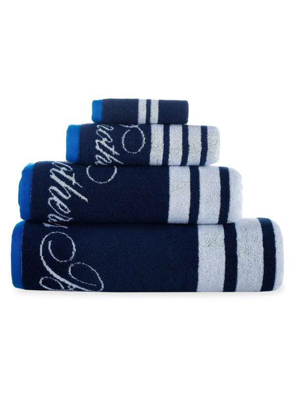 Brooks Brothers 4-Piece Nautical Stripe Hand Towel Set 2