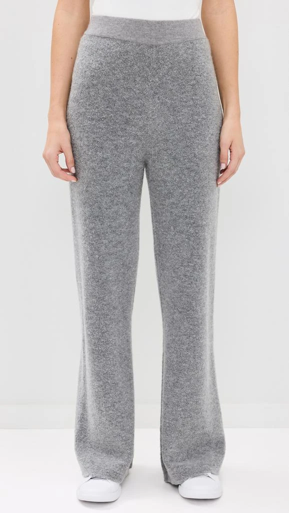 White + Warren Boucle Cashmere Blend Wide Leg Pants 6