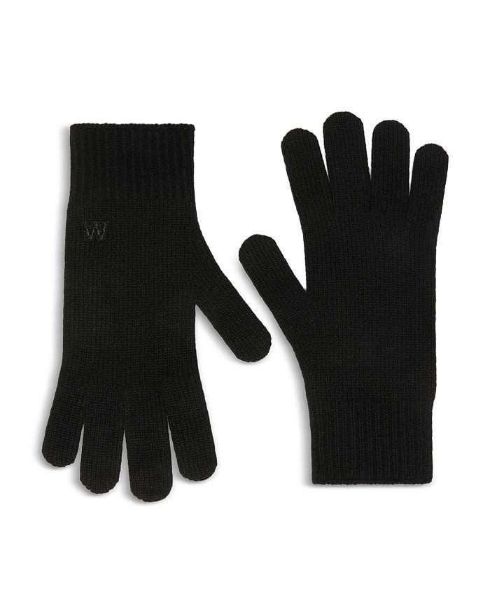 Weekend Max Mara Weekend Accessori 2 Lea Black Cashmere Gloves
