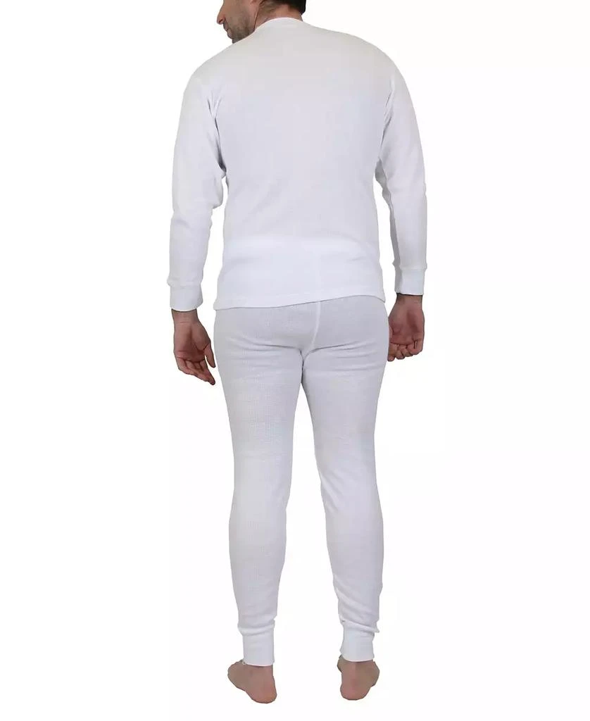 Galaxy By Harvic Men's Winter Thermal Top and Bottom, 4 Piece Set 3