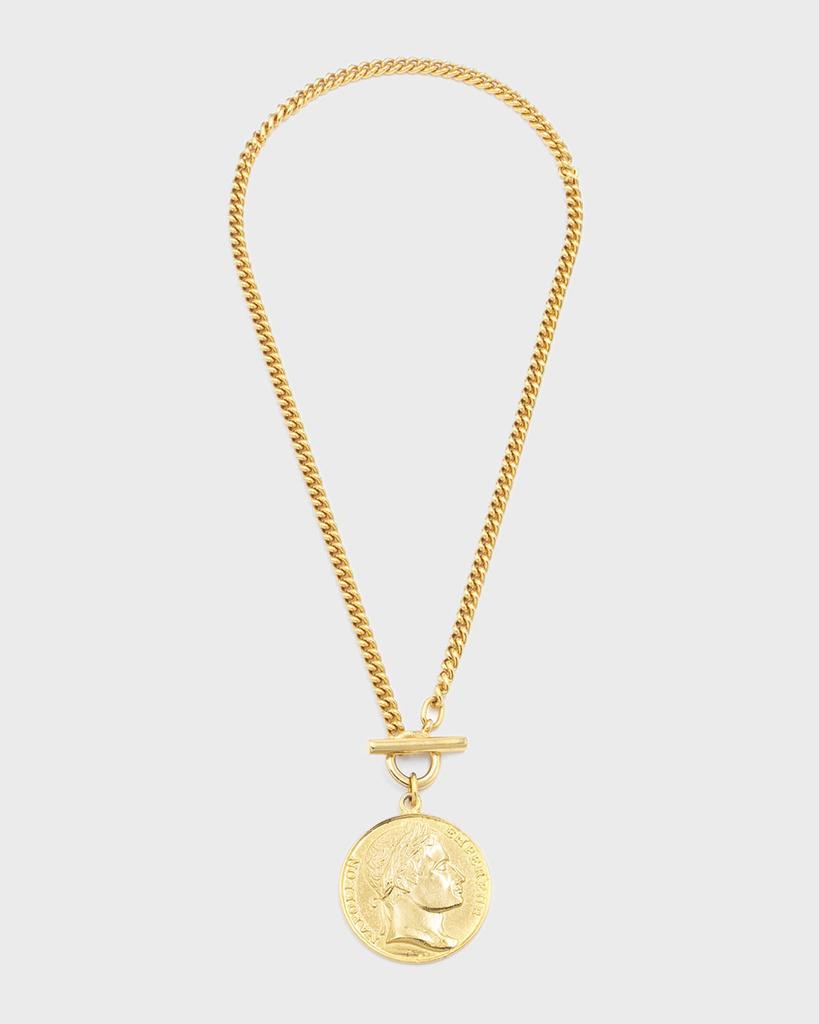 BEN-AMUN Gold Coin Pendant Necklace