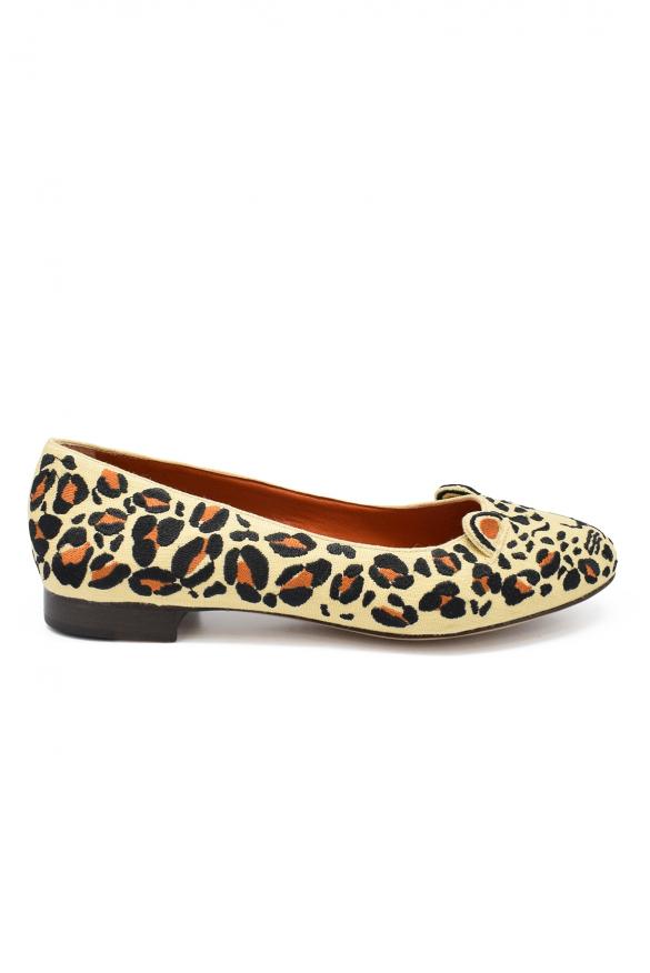 Charlotte Olympia Capri Cats ballet flats