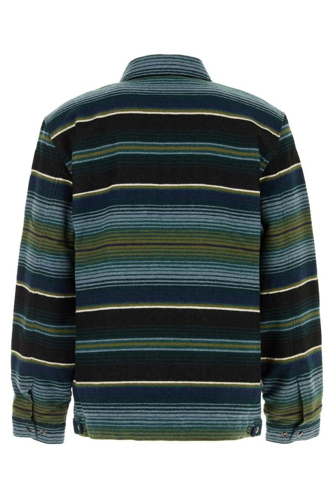 Shop Carhartt WIP Detroit Tuscon Striped Jacket on Sale at