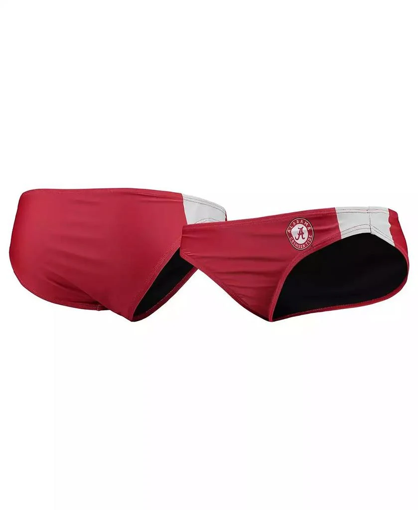 FOCO Women's Crimson Alabama Crimson Tide Wordmark Bikini Bottom 1