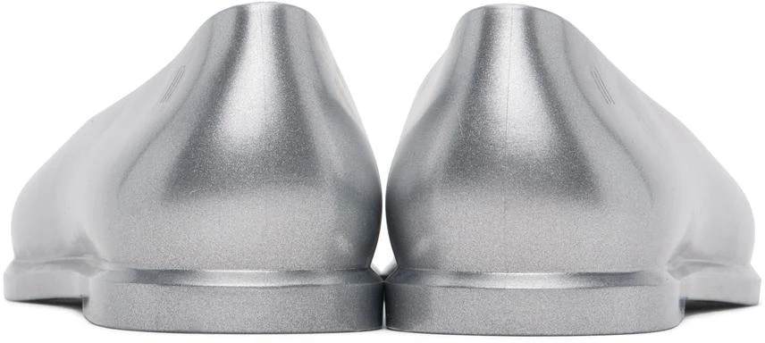 Marc Jacobs Silver Melissa Edition Ruby Ballerina Flats 2