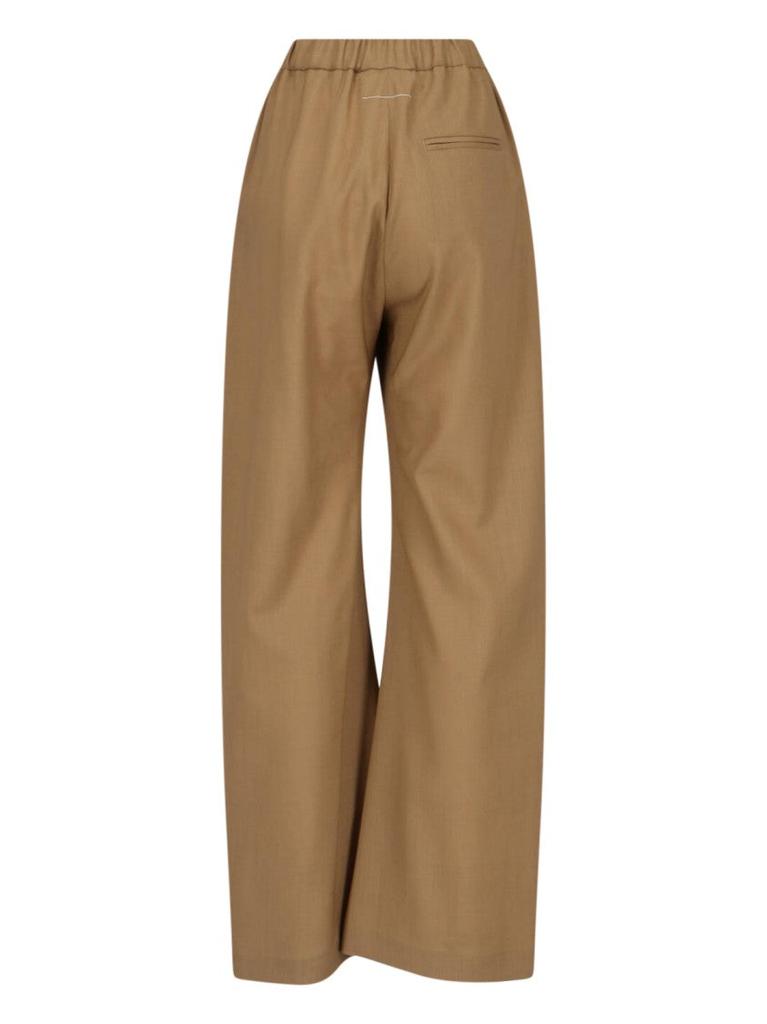 MM6 Straight Trousers – Brown