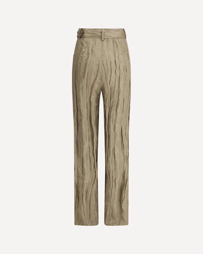 Gabriela Hearst Ruched silk Norman Pants 2