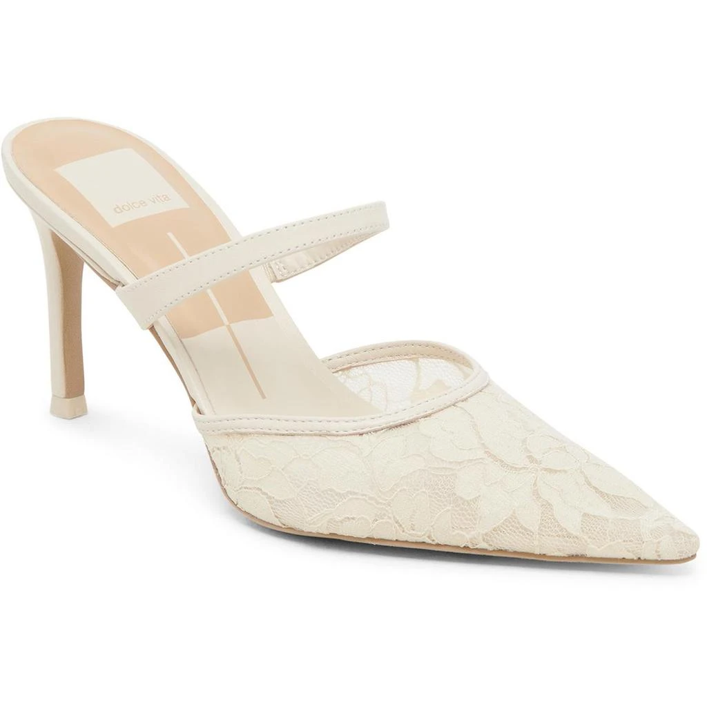 Dolce Vita Katik Womens Mesh Pointed Toe Mules 1