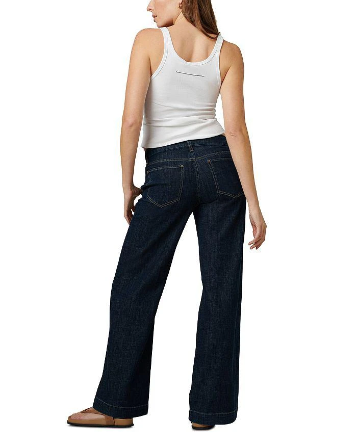 Joe's Jeans The Lou Lou Low Rise Wide Leg Trouser Jeans in Out of Control 7