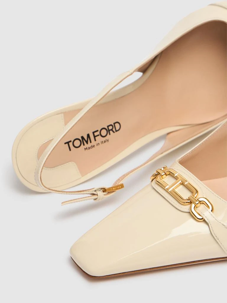 Tom Ford 85mm Patent Leather Slingbacks 3