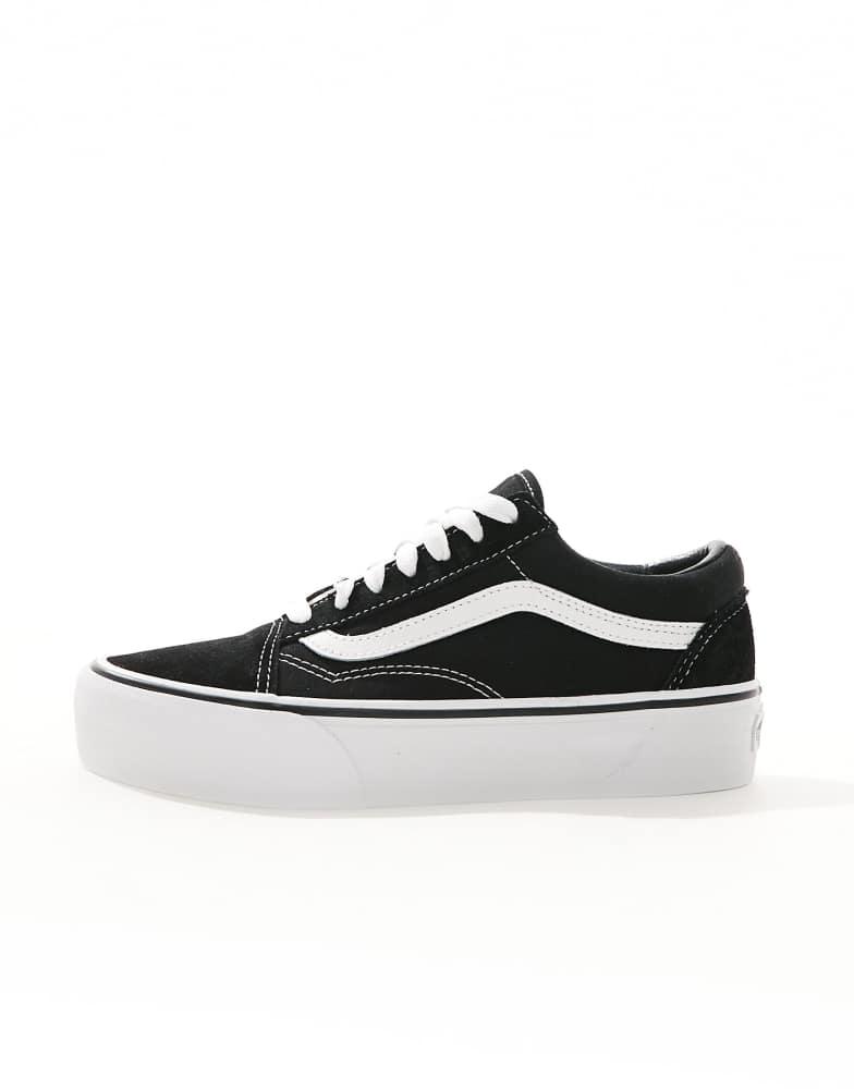 Vans Vans Old Skool Platform trainers in black