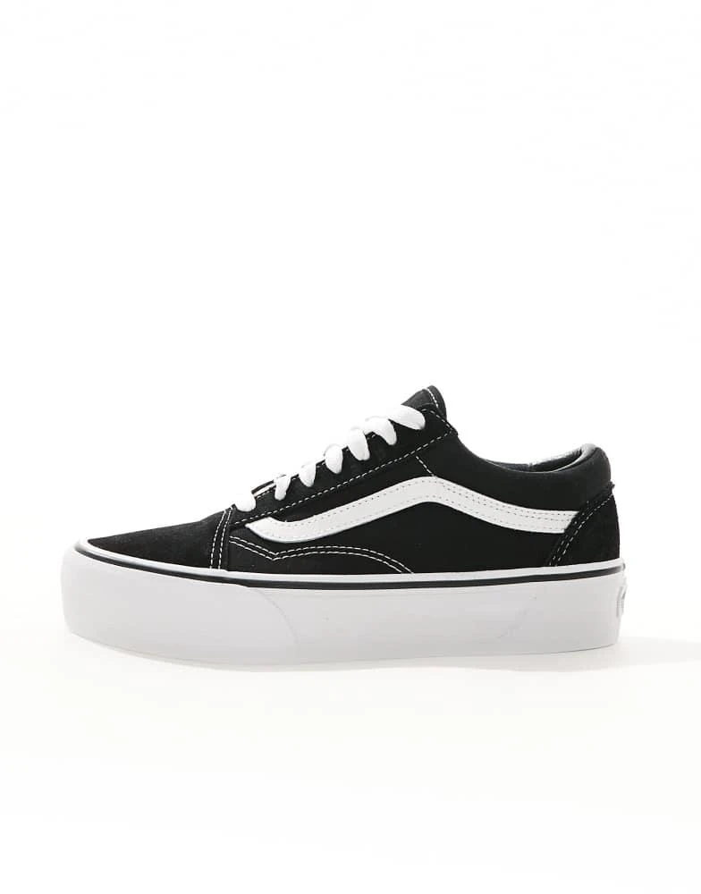 Vans Vans Old Skool Platform trainers in black 2