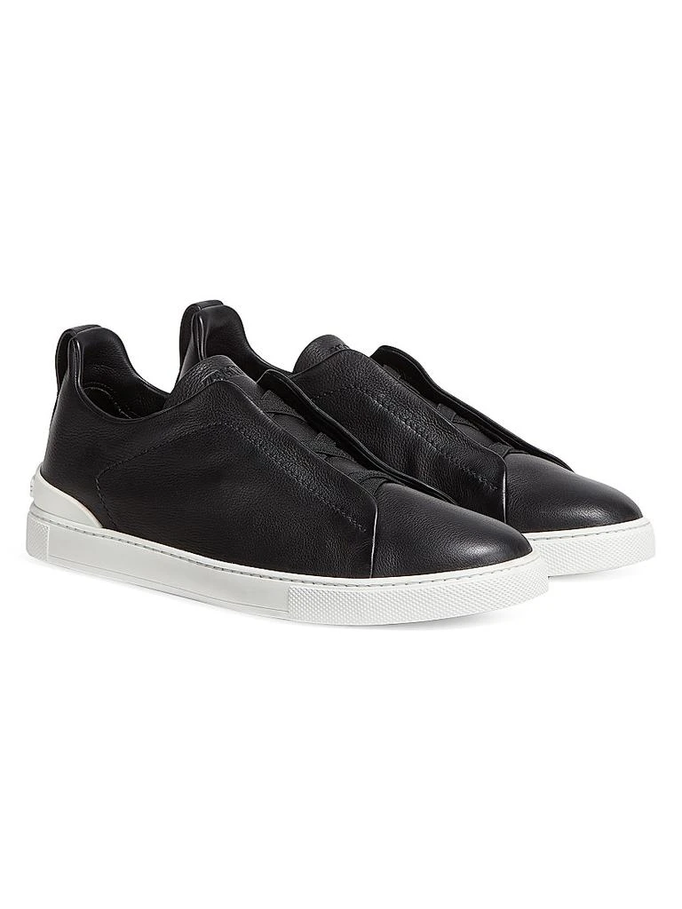 Zegna Secondskin Triple Stitch Sneakers 5