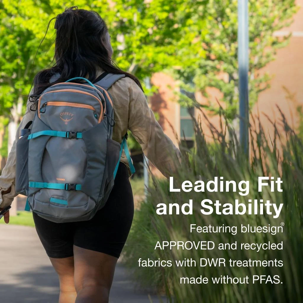 Osprey Osprey Proxima 30L Campus Laptop Backpack – Organized Everyday Pack with Tech Storage, Water Bottle Pockets, and Comfortable Carry – Perfect for School, Commute, and Travel, Black 5