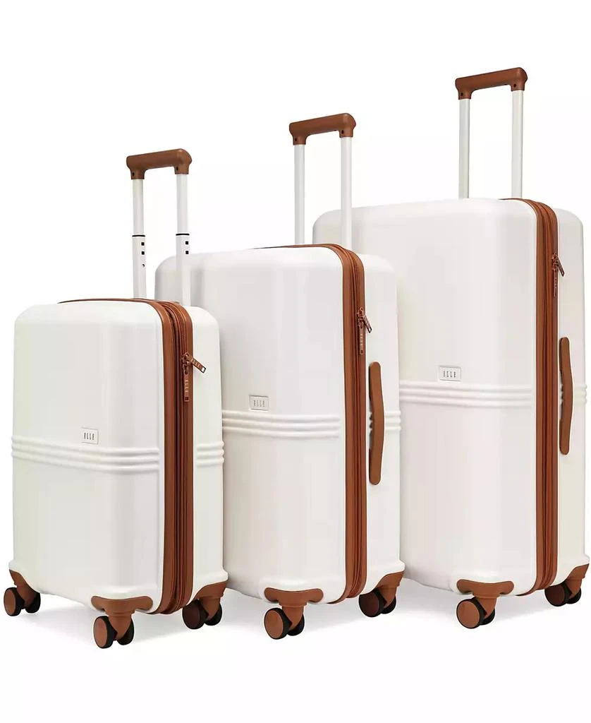 ELLE Expedition 3-Piece Expandable Retro Spinner Luggage Set 2