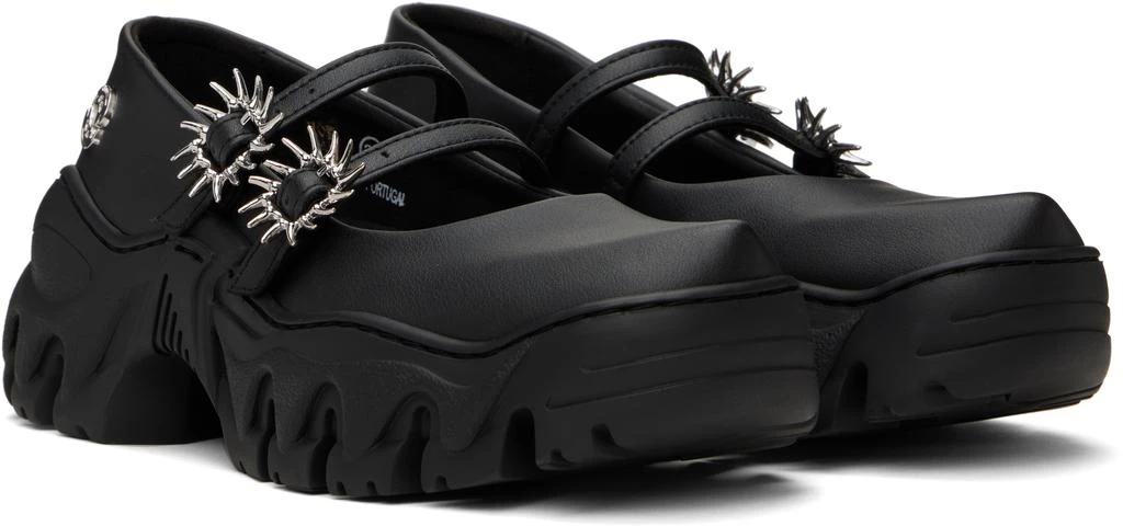 Rombaut Black MJ Ballerina Flats 4