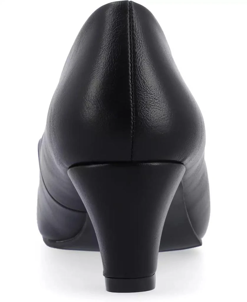 Journee Collection Women's Luu Round Toe Pumps 3