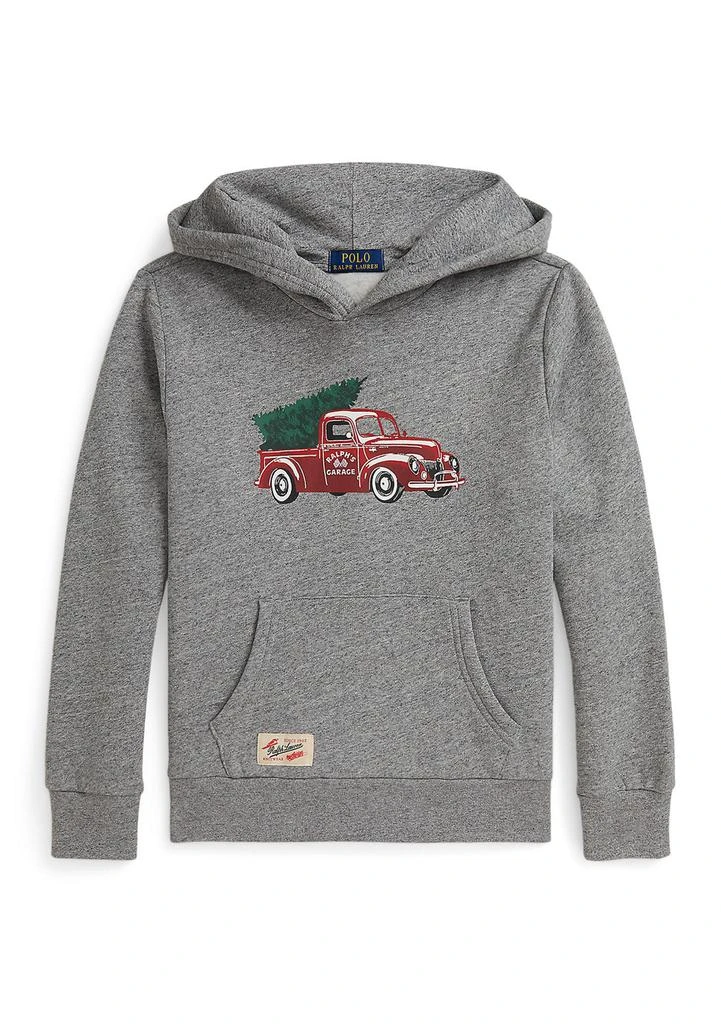 Ralph Lauren Boys 8-20 Truck-Print Fleece Hoodie