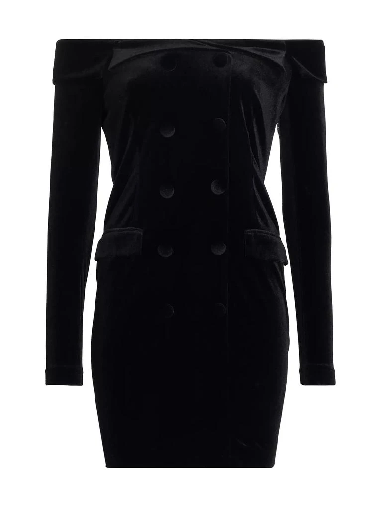 L'Agence Micaela Off-The-Shoulder Blazer Dress 1