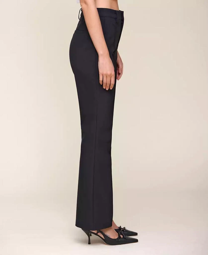 Avec Les Filles Women's Pintuck Kick-Flare Pants 3