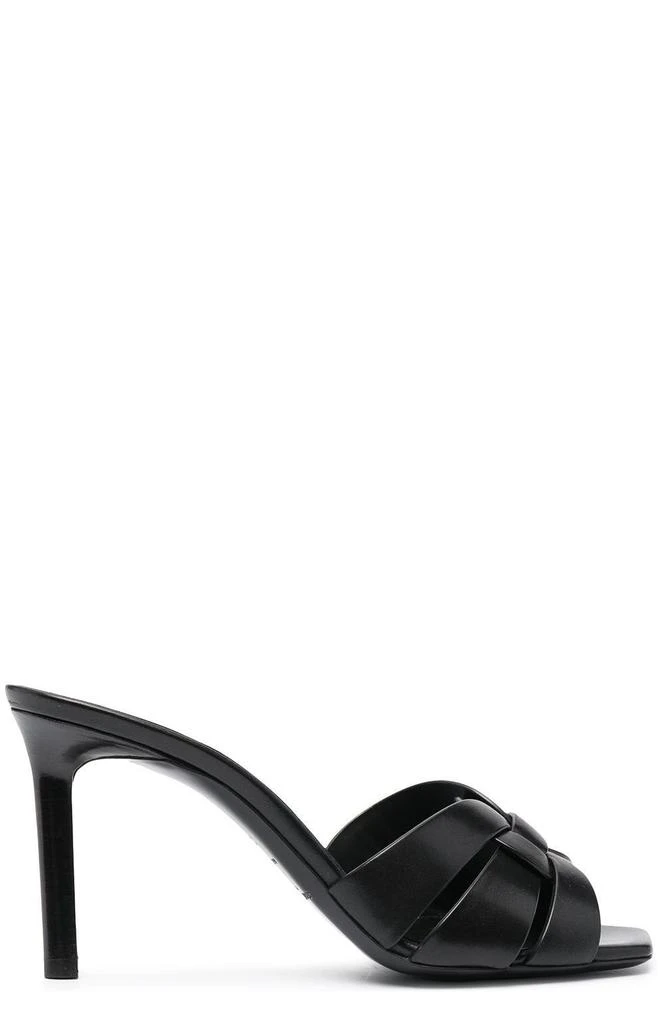Yves Saint Laurent Saint Laurent Tribute Heeled Mules 1