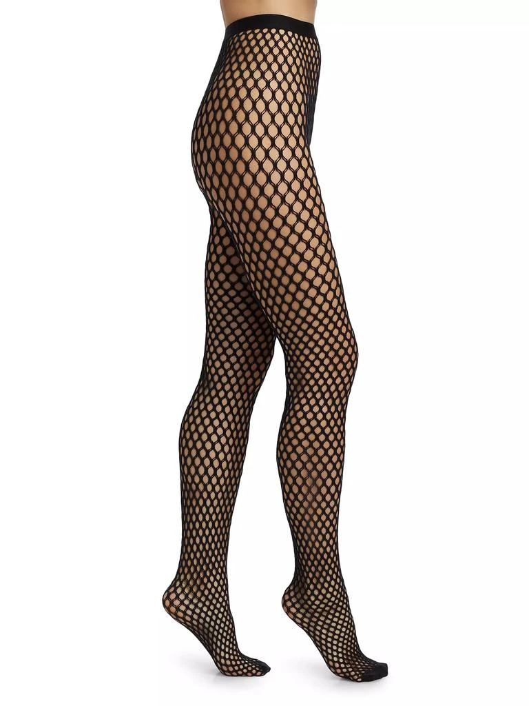 WARDROBE.NYC Web Fishnet Tights 1