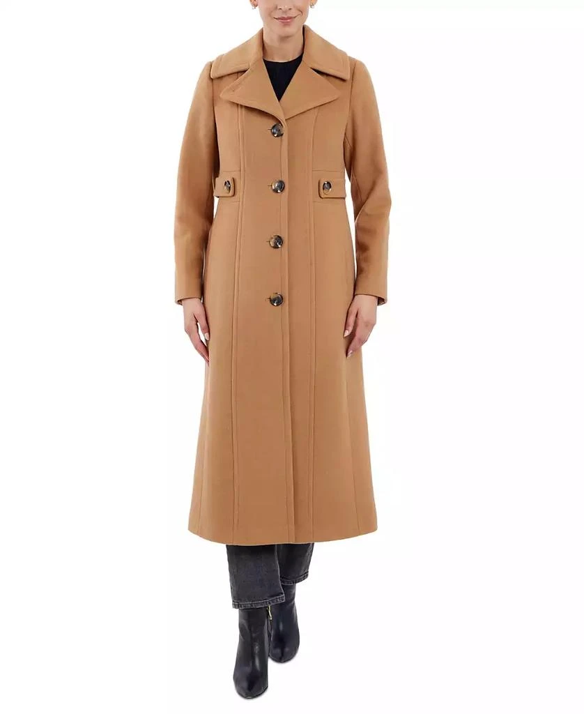 Anne Klein Women's Single-Breasted Maxi Coat, Created for Macy's 1