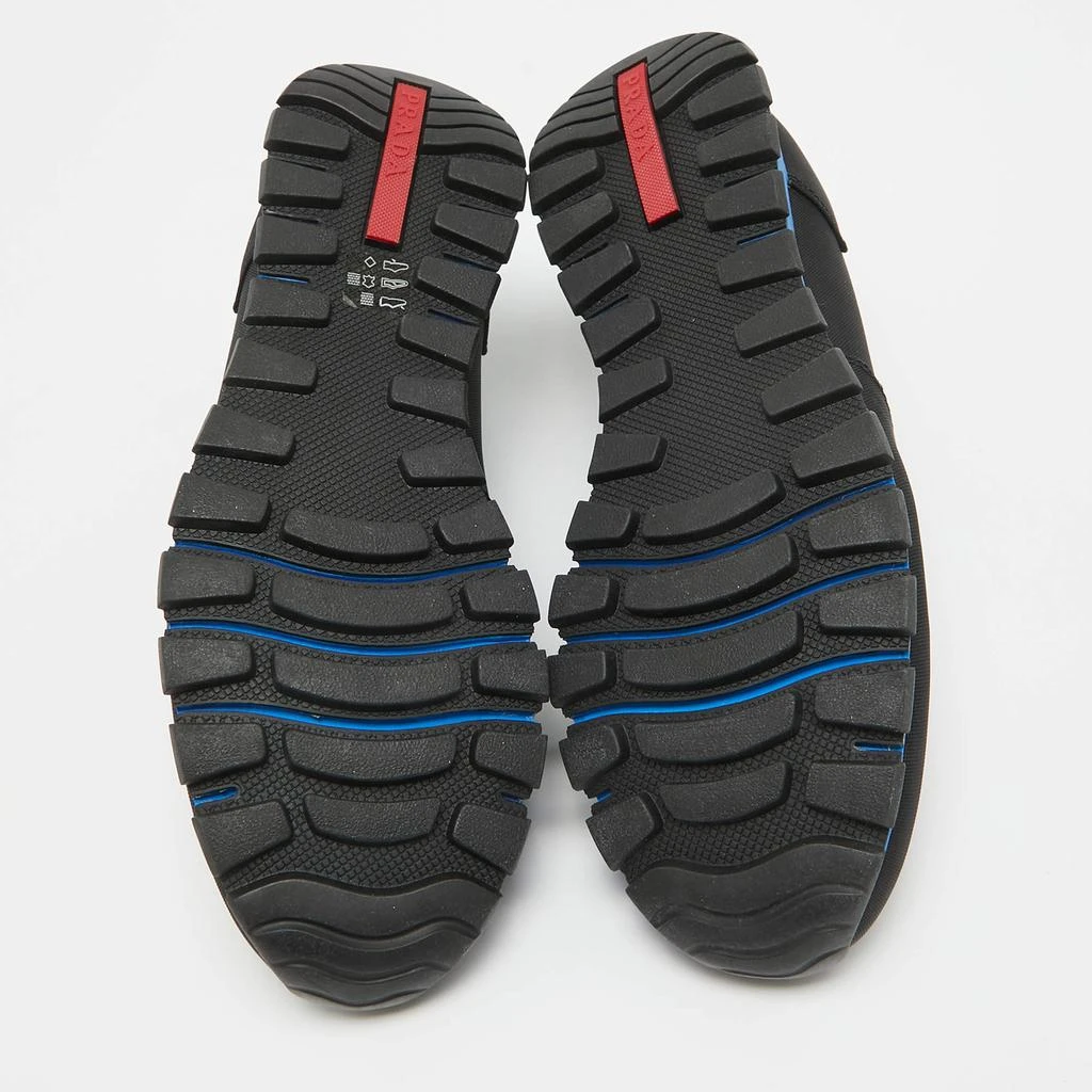 Prada Prada Black Canvas Slip On Sneakers Size 43 6