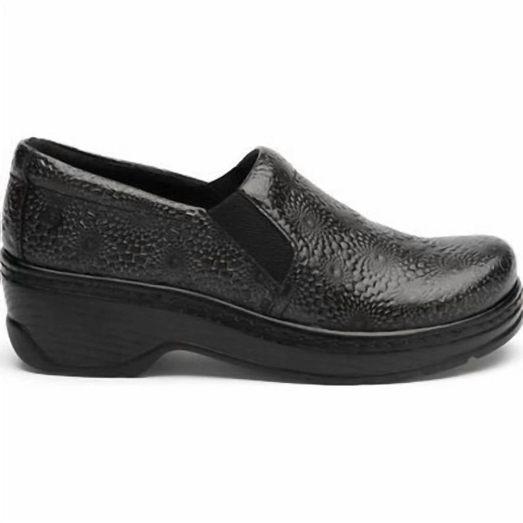 Women's Naples Slip Resistant Work Clogs In Black Torcello – On