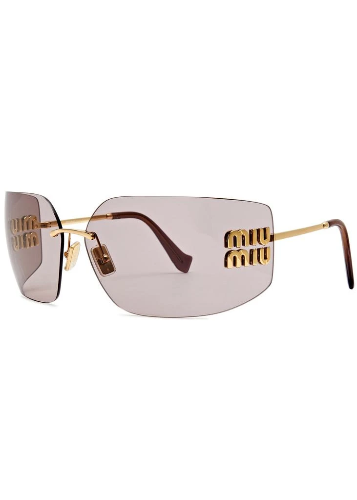 Miu Miu Rectangle-frame sunglasses 1