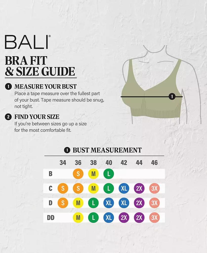 Bali Comfort Revolution ComfortFlex Fit Seamless Shaping Wireless Bra 3488