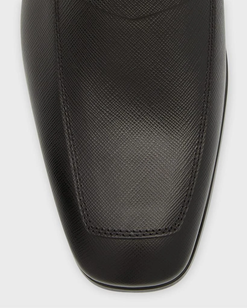 Prada Saffiano Leather Penny Loafer 5