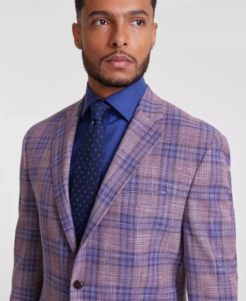 Michael Kors Men's Classic-Fit Mauve Window Sport Coat 3