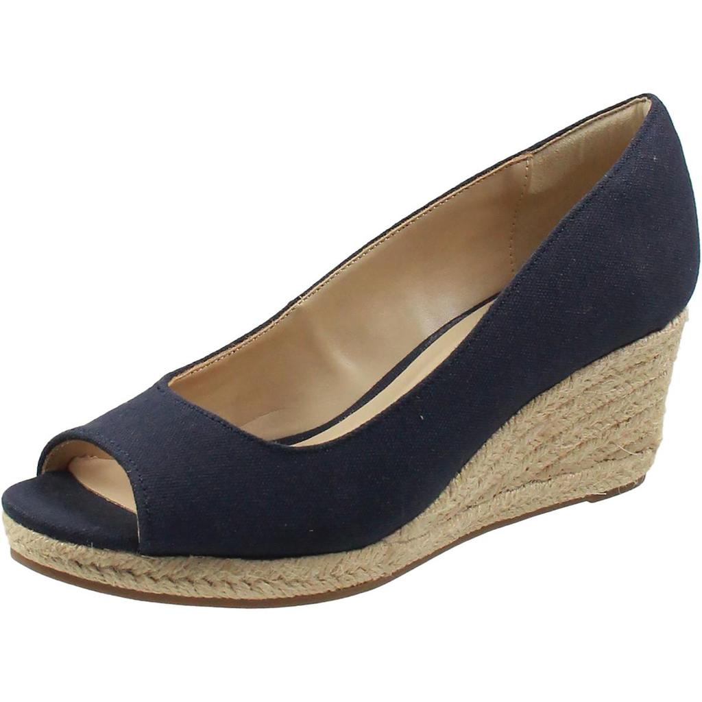 Bandolino BHFO Womens Comfort Insole Manmade Wedge Heels
